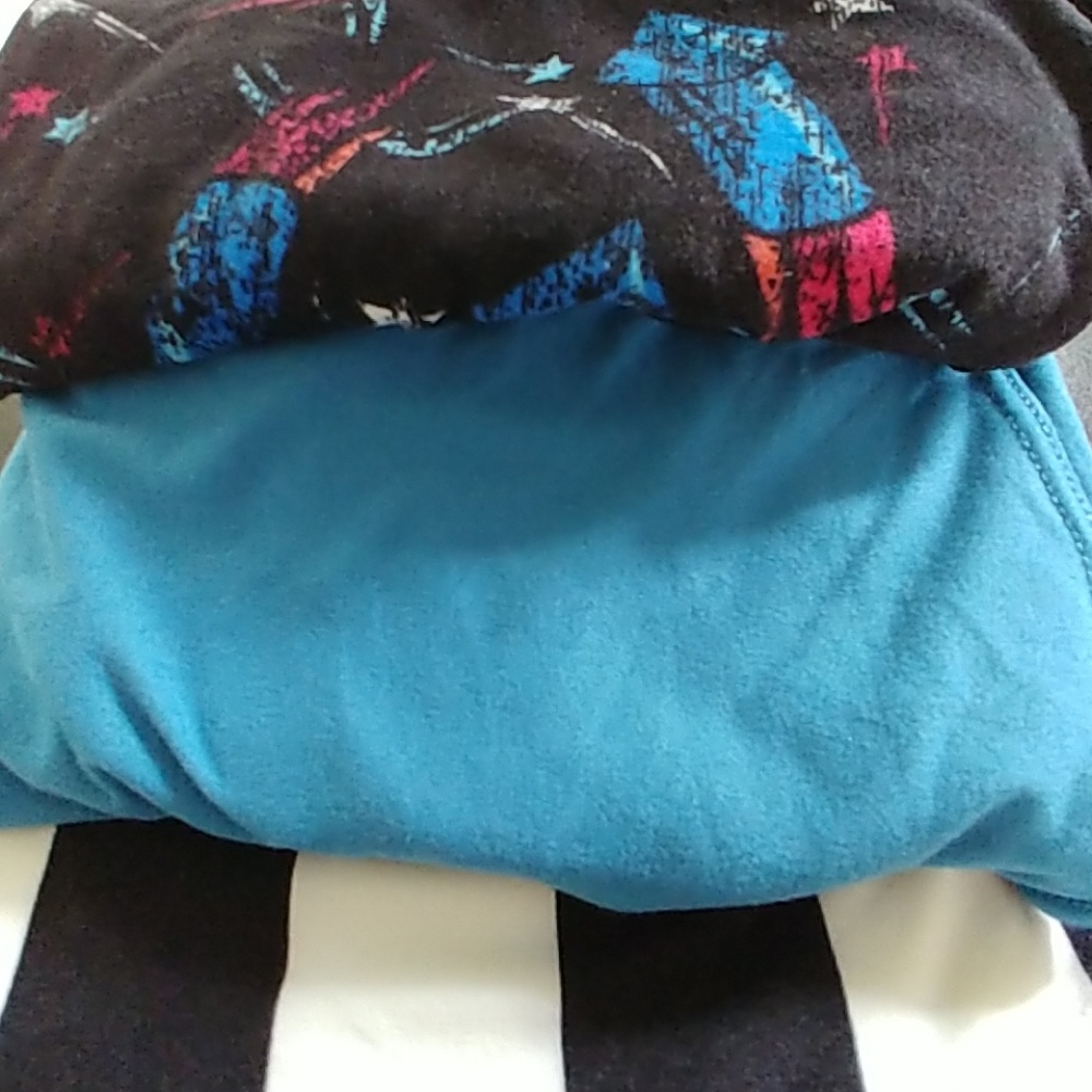 3 LuLaRoe Leggings One Size OS Excellent Condition